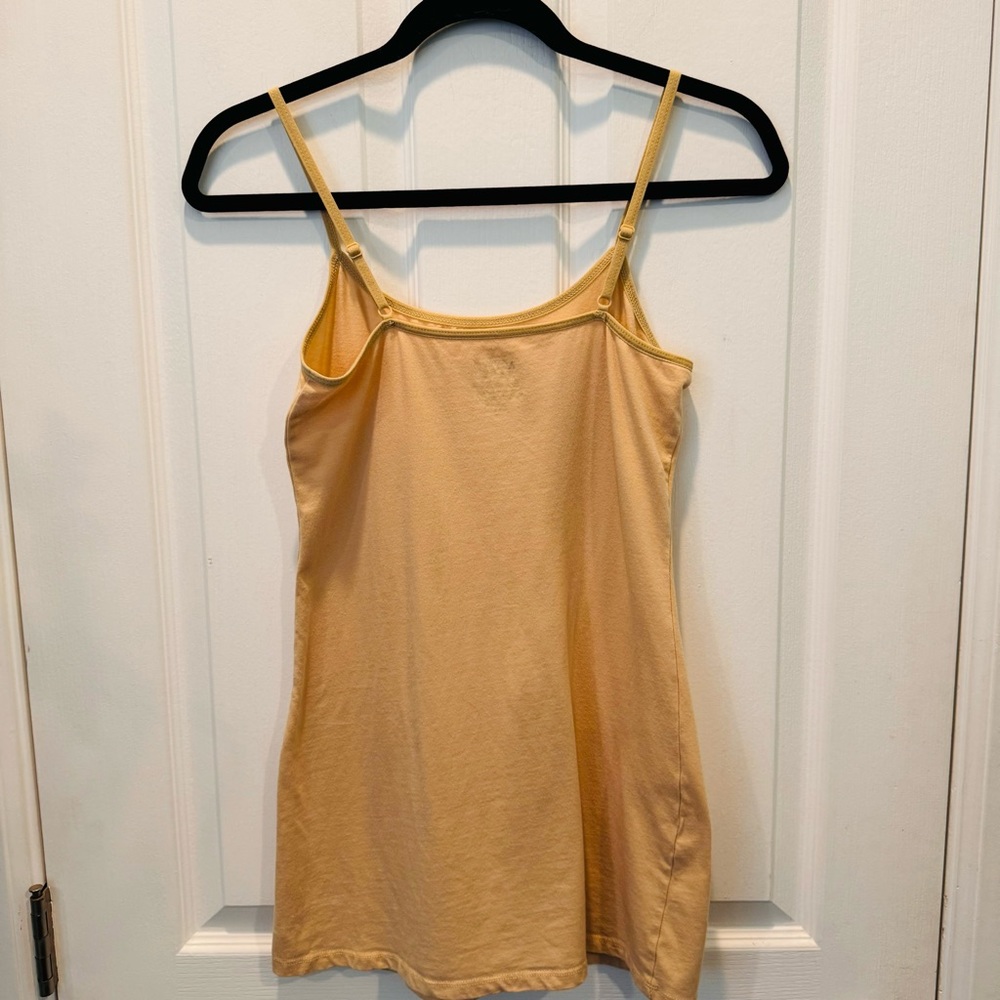 Active Basic Tan Tank Top L - Picture 2 of 3